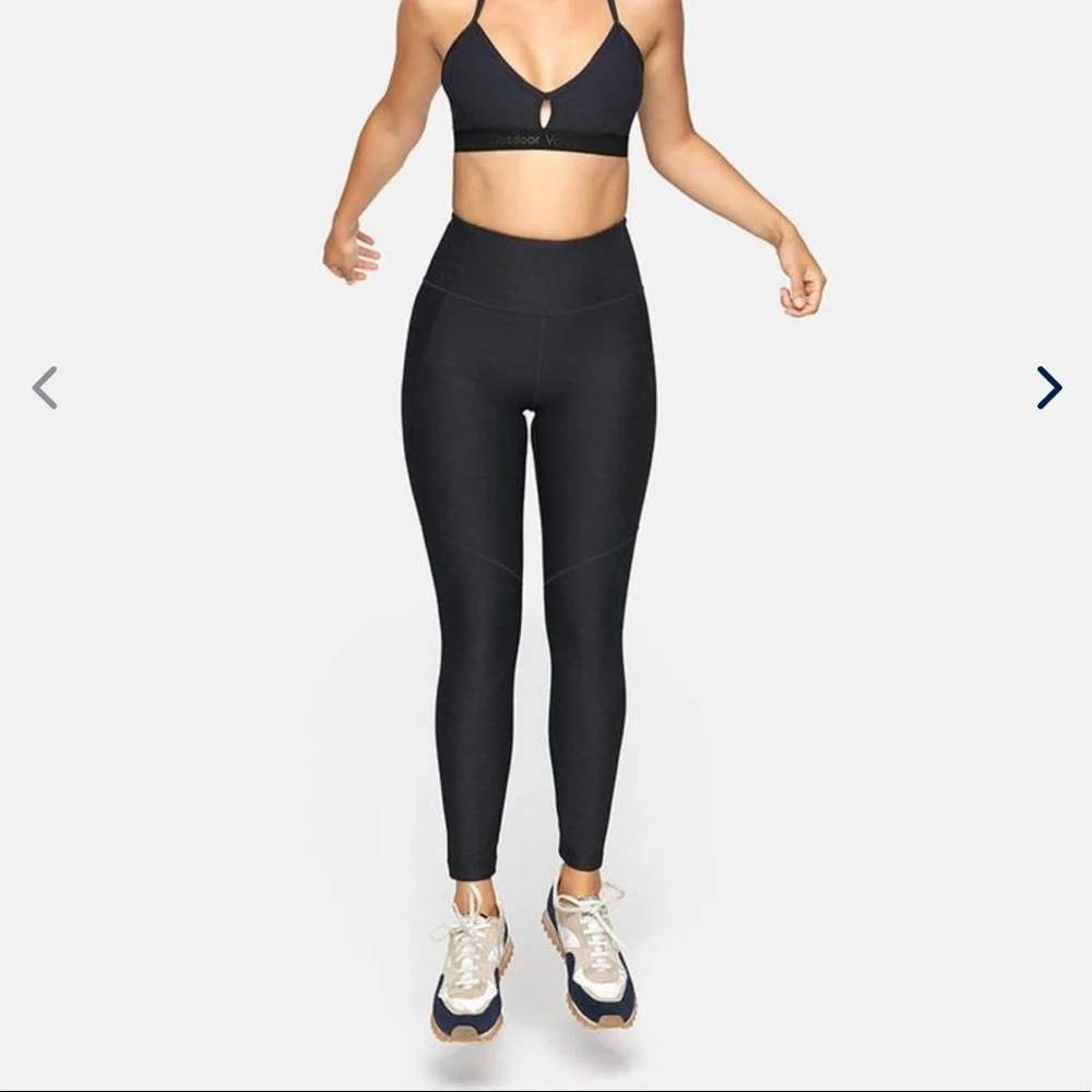 High rise Warm Up Leggings Size Small - Picture 1 of 5